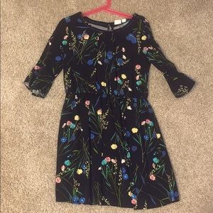 Worn once,Girls Floral dress medium youth